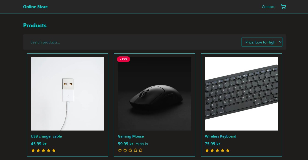JS Frameworks Screenshot