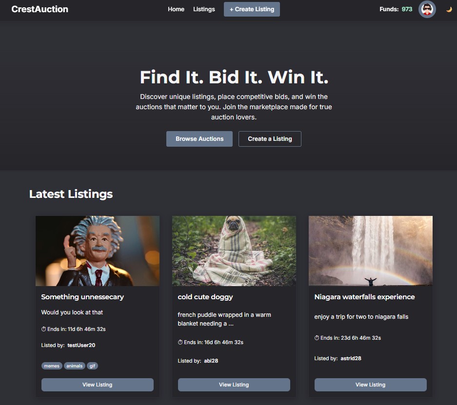 Semester Project 2 Screenshot